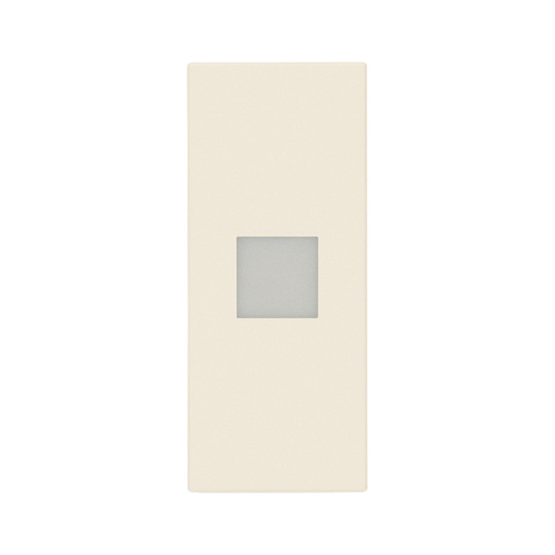 Tasto 1M con diffusore assiale canapa - Vimar 31000A.DC