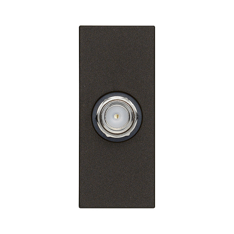 Presa coassiale tipo F nero - Vimar 30318.G