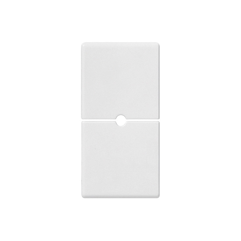 Due mezzi tasti 1M neutro pers. bianco - Vimar 14755