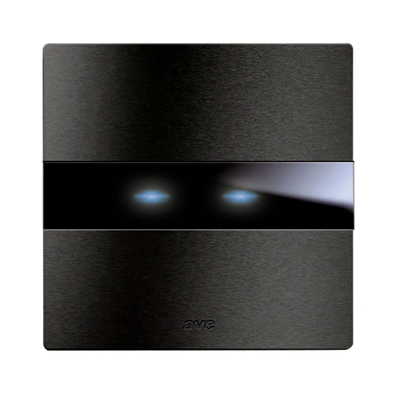 2 INTER. TOUCH ANTRACITE 230V 6A 2M - AVE BS2TC0122ANS