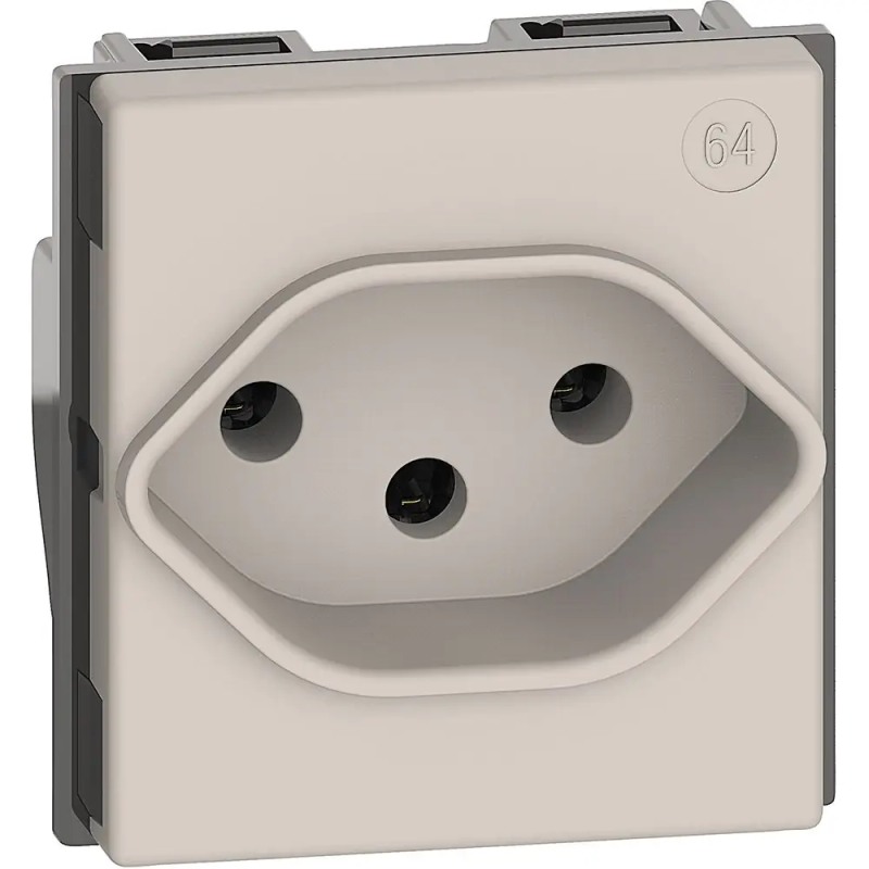 L.NOW - Presa T13 10A 2M sabbia - BTicino KM4164T13