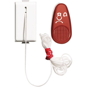 CM - Pulsante a tirante WC 1P NC L/L bianco - BTicino N4033CM