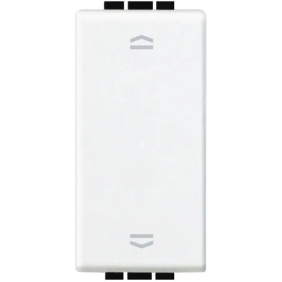 light - 2 pulsanti NO interbloccati 10A - BTicino N4037