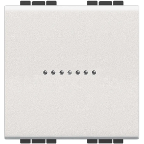 LL - interruttore ax 1P 10A 2m bianco - BTicino N4051M2N