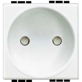 light - presa 2P 10/16A 250Vac francia - BTicino N4143