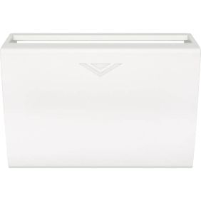 LL mostrina badge 3m bianco - BTicino N4551