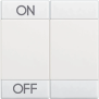 Light - copritasto ON OFF 2 mod - BTicino N4911M2AGN