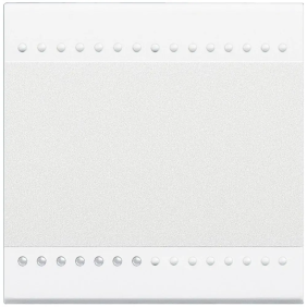 LL - copritasto illum. 1 funz. 2m bianco - BTicino N4915M2N