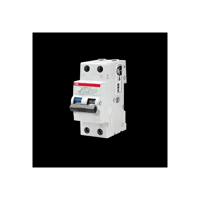 DS201 L H INT.DIFF.MAGN.4,5KA 1P+N C25 F30 - ABB DS201LHC25F30
