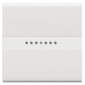 LL - copritasto comando assiale 2m bianco - BTicino N4916M2