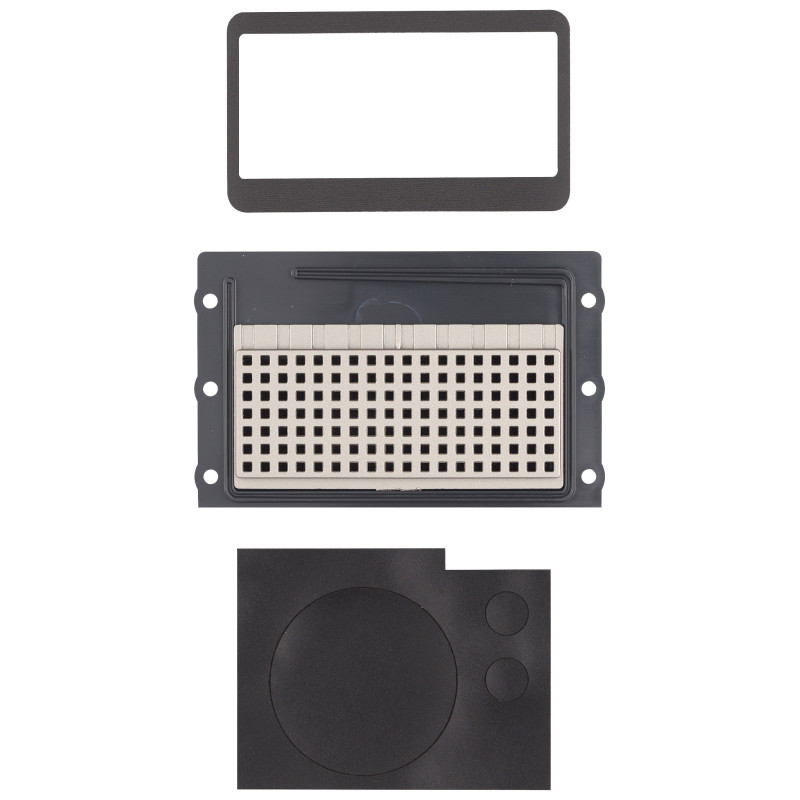 Griglia audio Steely vers. Audio Video - Vimar R283