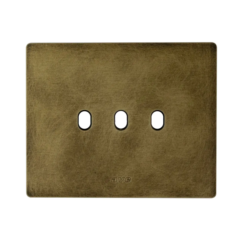 PLACCA N.ST. ALL.BRONZO ANT.3COM 3M - AVE 44PANQ03BAN