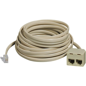 kit - prolunga telef 1spina 2prese RJ11 5m - BTicino S2595