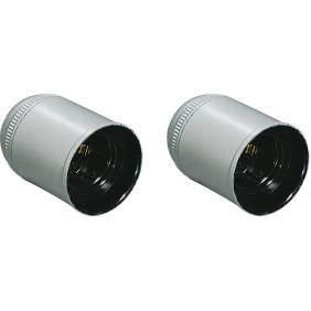 kit - 2 portalampade Edison bianco - BTicino S760B