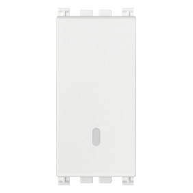 Interruttore 1P 10AX bianco - Vimar 19000.B