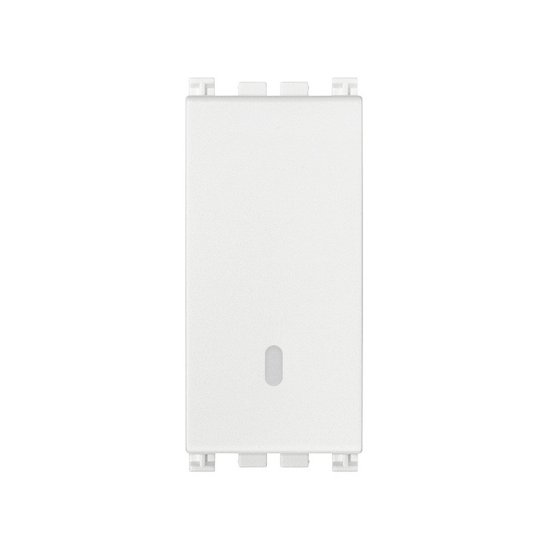 Deviatore 1P 10AX bianco - Vimar 19004.B