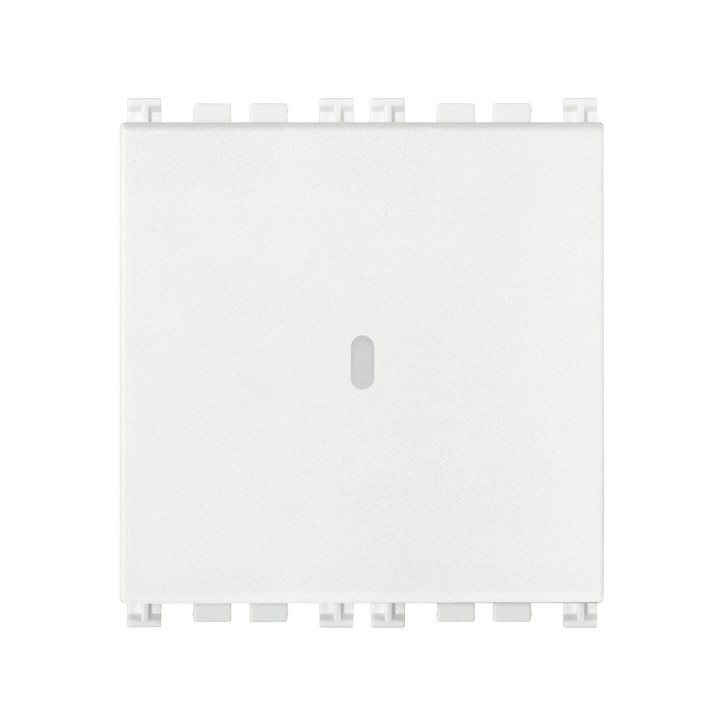 Deviatore 1P 10AX assiale 2M bianco - Vimar 19104.2.B