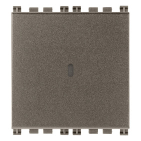 Deviatore 1P 10AX assiale 2M Metal - Vimar 19104.2.M