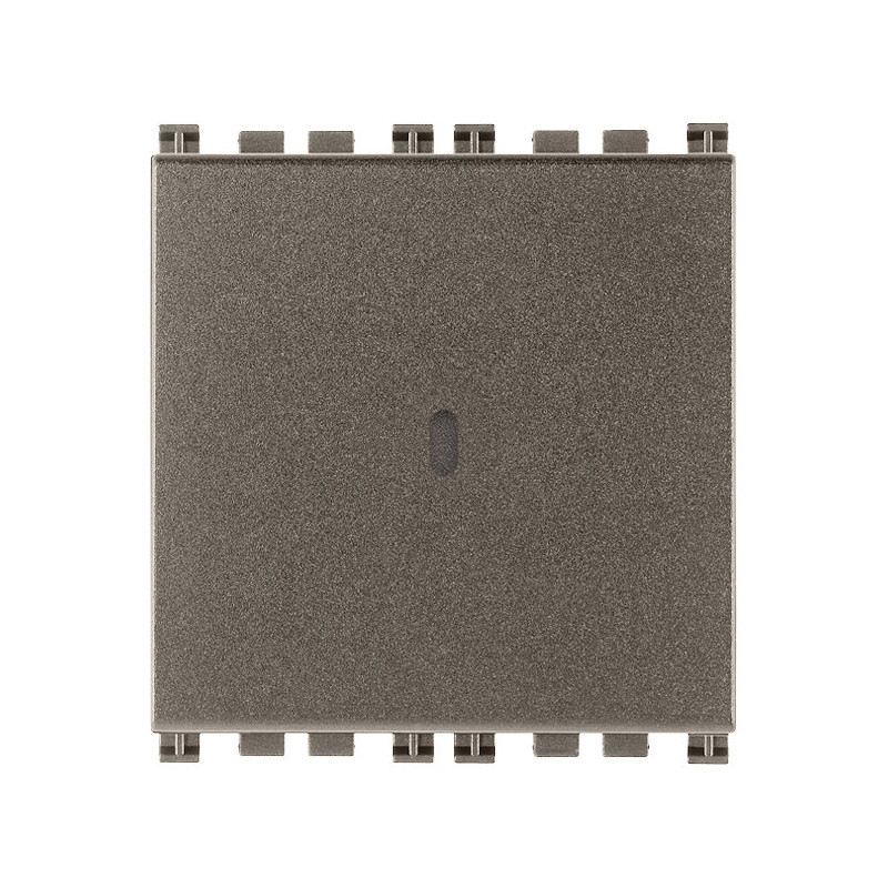 Deviatore 1P 10AX assiale 2M Metal - Vimar 19104.2.M