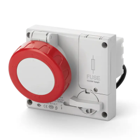 PRESA INC.OMNIA C/FUS.3P+N 16A  6H IP67 - SCAME 406.1687