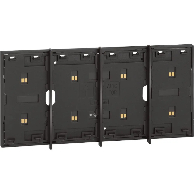 L.NOW - frame 3M+1 nero - BTicino KG8103P1