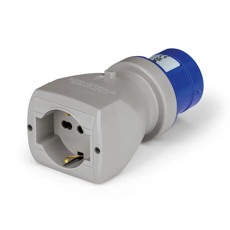 ADATT.IEC309-DOMESTICO ITALIANA PLURIST. - SCAME 610.371