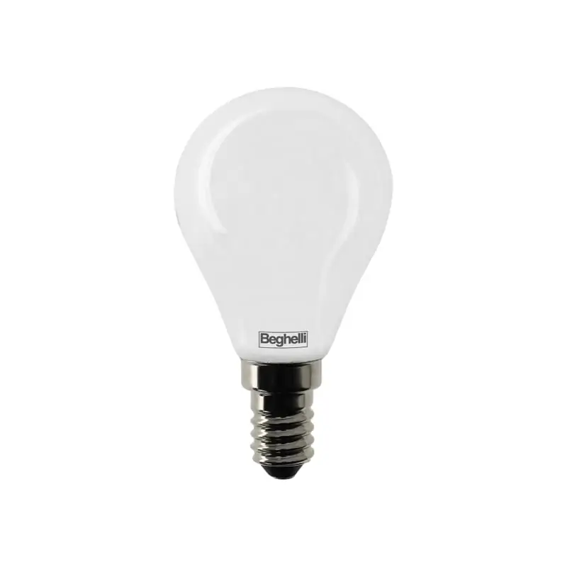 TVETRO LED OP SFERA 4W E14 3K - BEGHELLI 56535