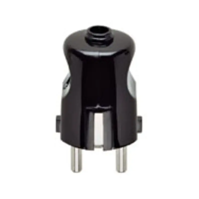 Spina 2P+T 16A S31 assiale nero - Vimar 00231