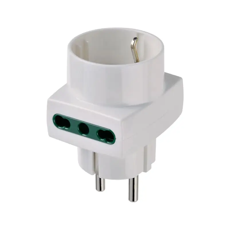 Adattatore mult. S31+2P17/11+P30 bianco - Vimar 00325.B