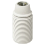 Portalampada E14 M10x1 cm/fil bianco - Vimar 02127.B