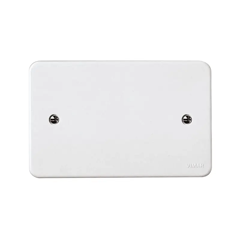 Coperchio rett.per scatola inc.3M bianco - Vimar 02653