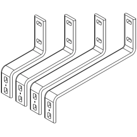 Kit collegam 1600/3200A alu barre 800A P600 - BTicino TKOM800AL