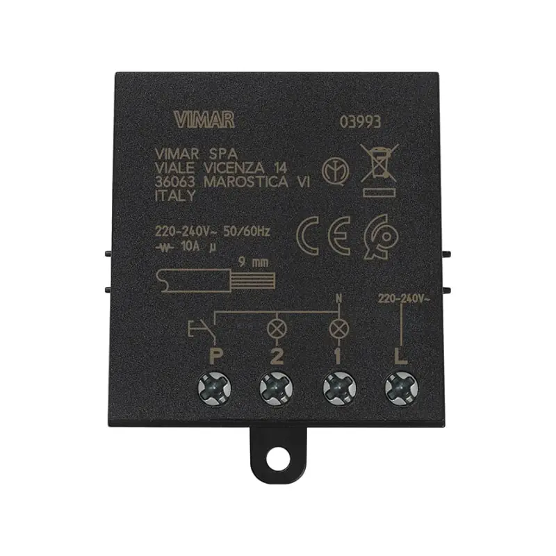 Modulo rel? ad imp. 4 sequenze Quid 10A - Vimar 03993