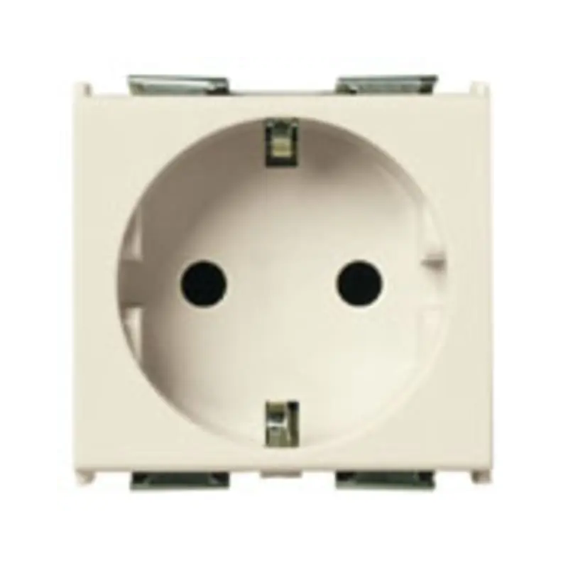 Presa SICURY 2P+T 16A tedesco - Vimar 08408