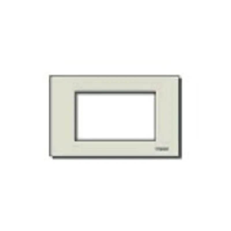 Placca 3Msp allum.scatto oro - Vimar 08657