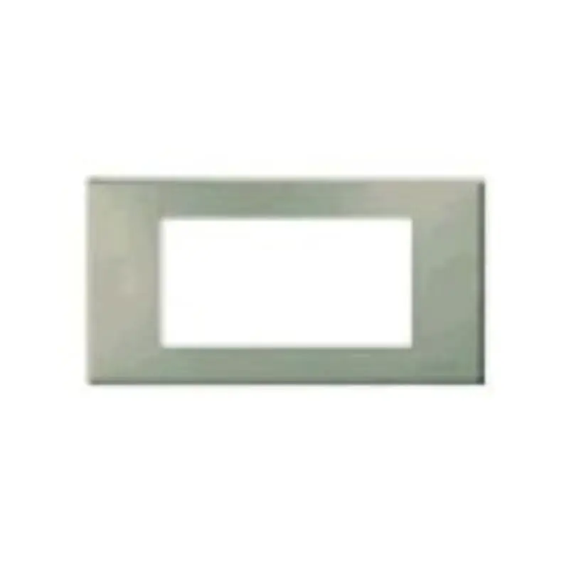 Placca 5Msp allum. scatto oro - Vimar 08659