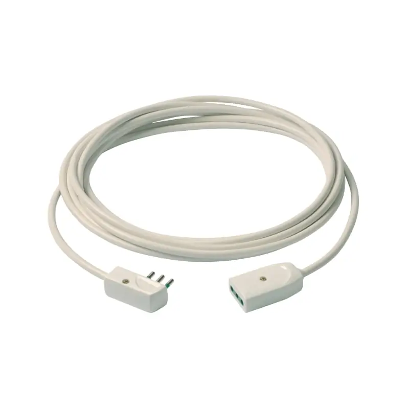 Cavo prolunga 3G0,75+spinapiatta 5m bian - Vimar 0P32369.B
