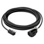 Prolunga 10m 3G1,5 SPA17 universale nero - Vimar 0P32383