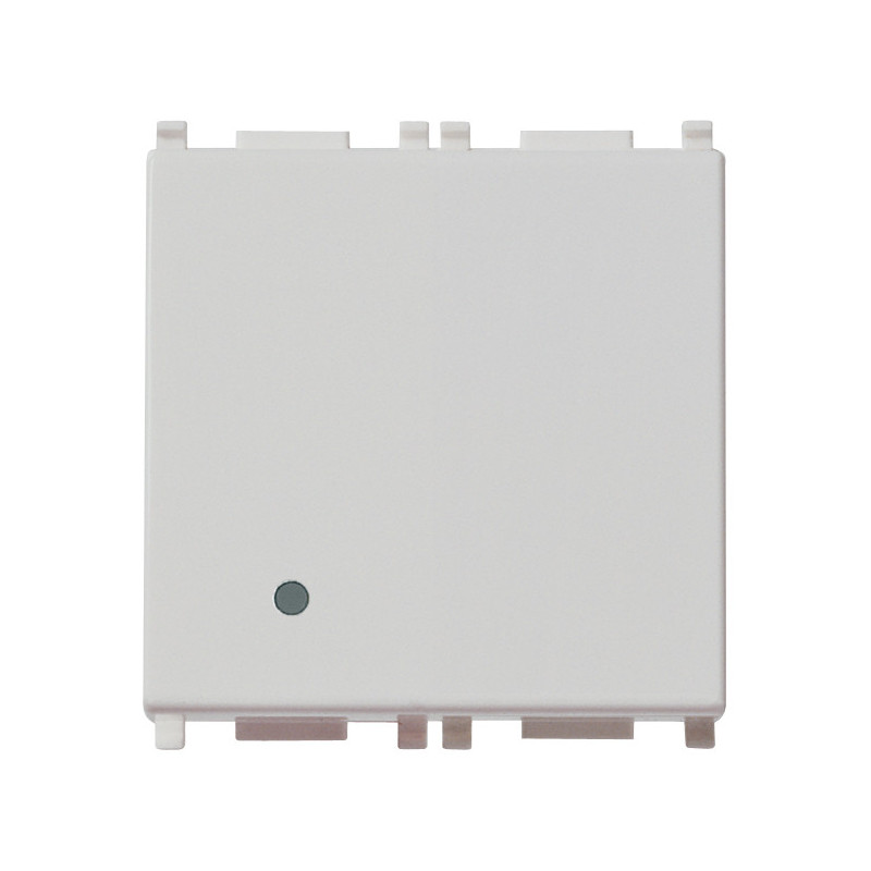 Interruttore 1P 16AX 2M Silver - Vimar 14001.2.SL