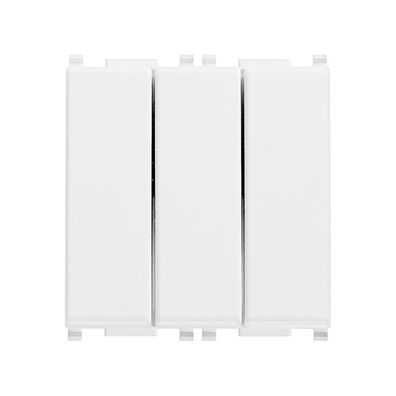 Tre deviatori 1P 20AX bianco - Vimar 14007