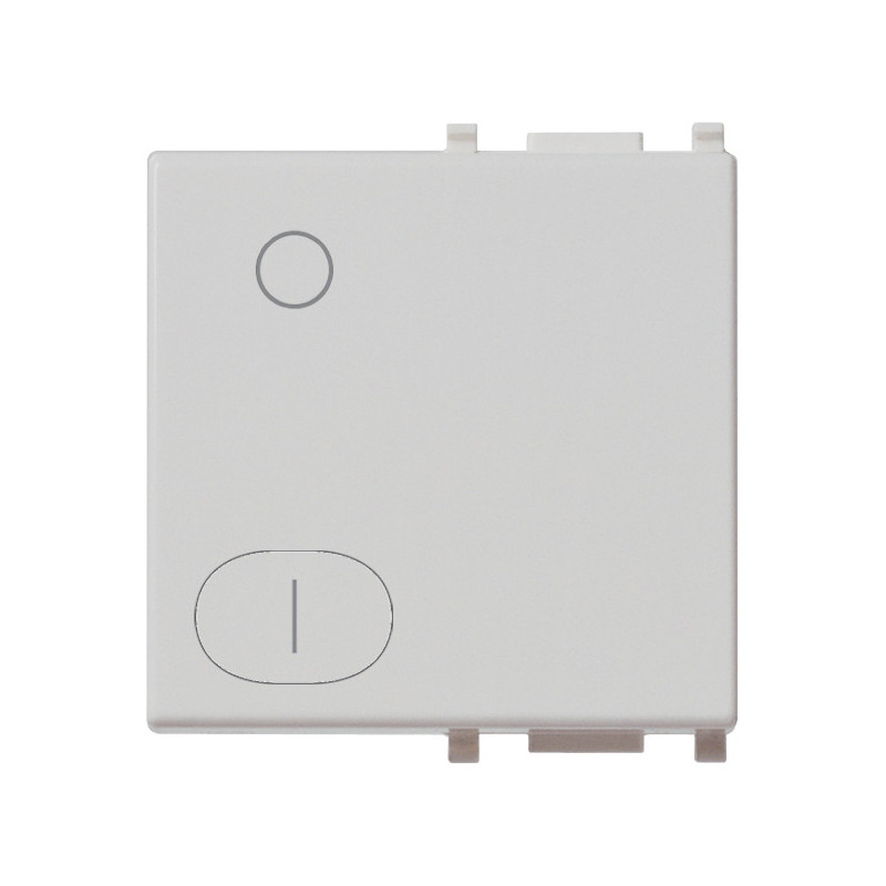 Tasto 2M simbolo O I Silver - Vimar 14022.99.SL