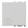 Tasto 2M simbolo luce Silver - Vimar 14022.L.SL