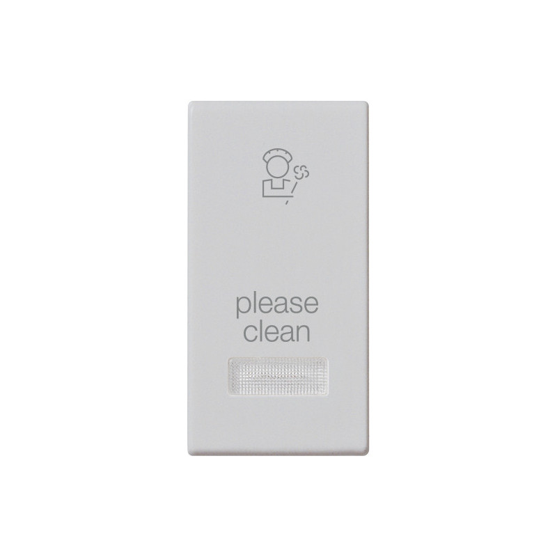 Tasto 1M con diffusore simb. PLS Silver - Vimar 14026.PLS.SL