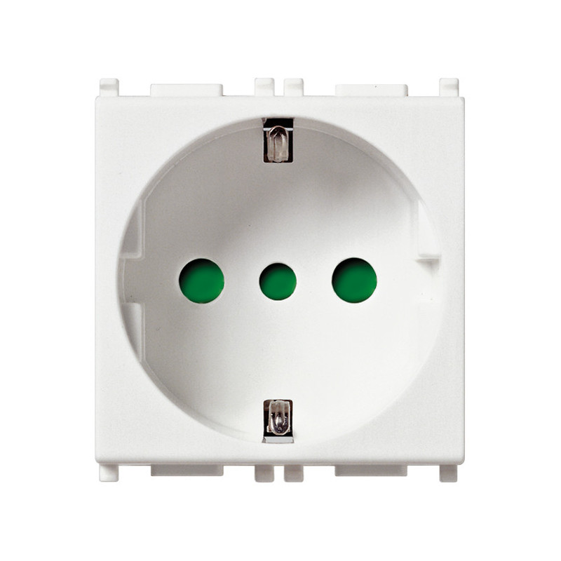 Presa 2P+T 16A P30 bianco - Vimar 14209