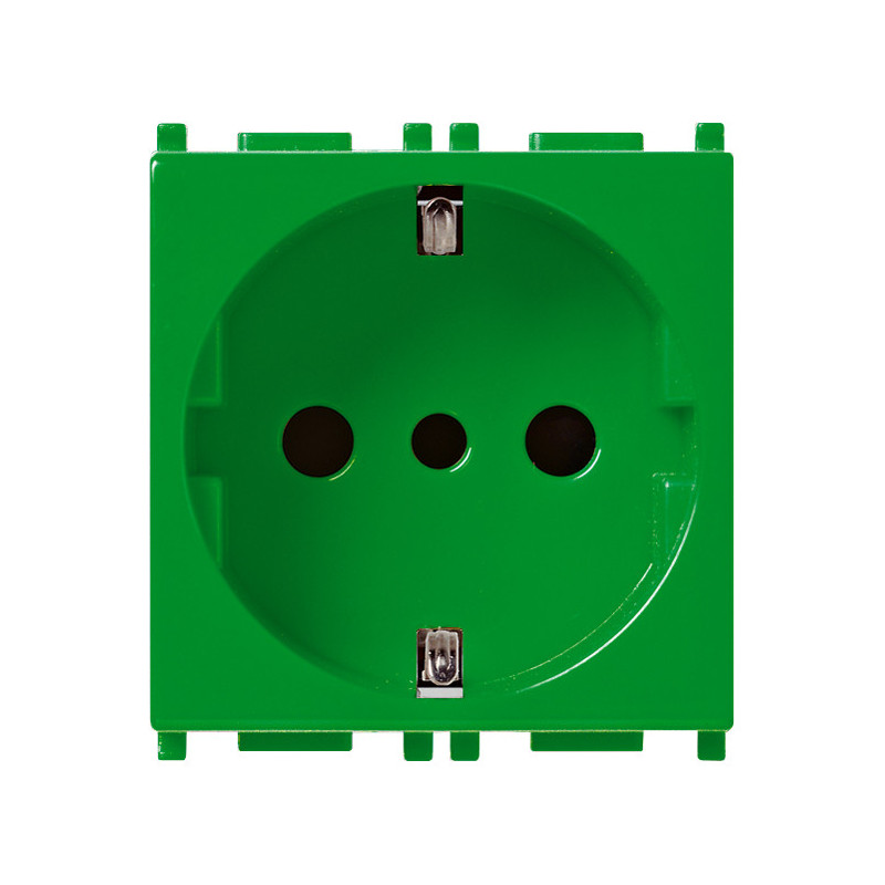 Presa 2P+T 16A P30 verde - Vimar 14209.V