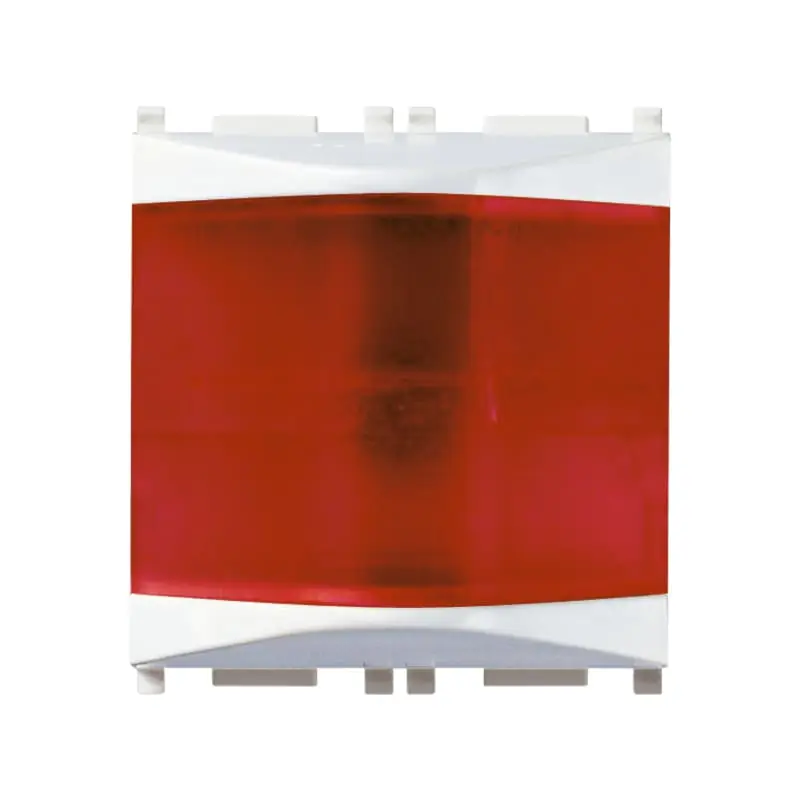 Spia prismatica rosso bianco - Vimar 14387.R