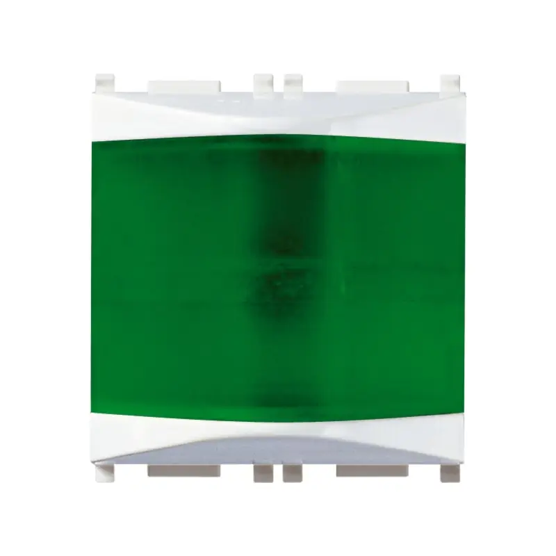 Spia prismatica verde bianco - Vimar 14387.V