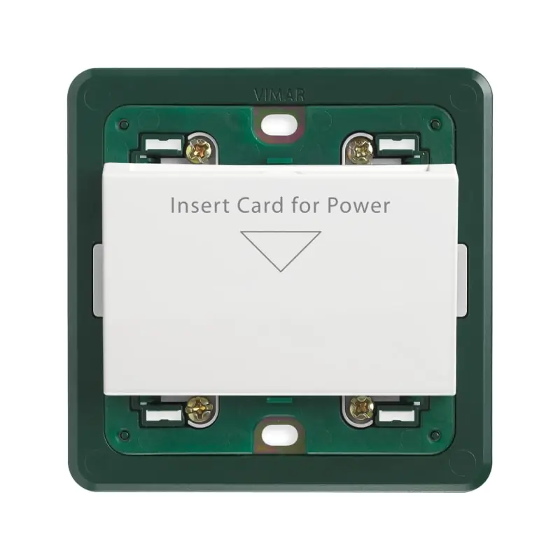 Interruttore a badge 230V bianco - Vimar 14466