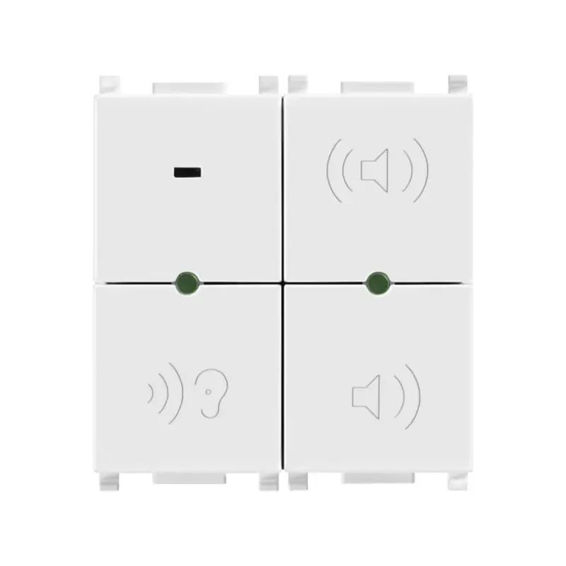 Microfono di chiamata bianco - Vimar 14586