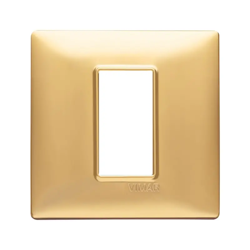 Placca 1M oro opaco - Vimar 14641.25